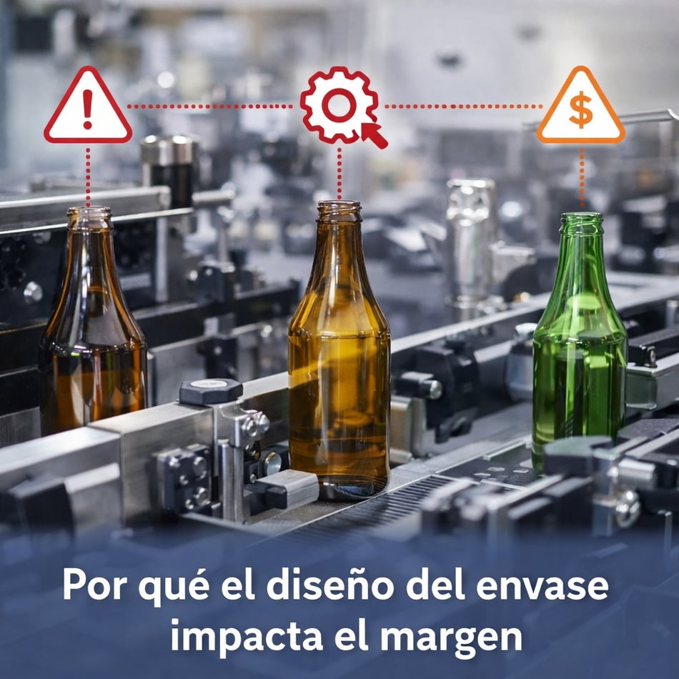 Diseño con enfoque OEE: botella que fluye en línea y acelera la rotación