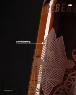 botellas de cristal y botellas de vidrio