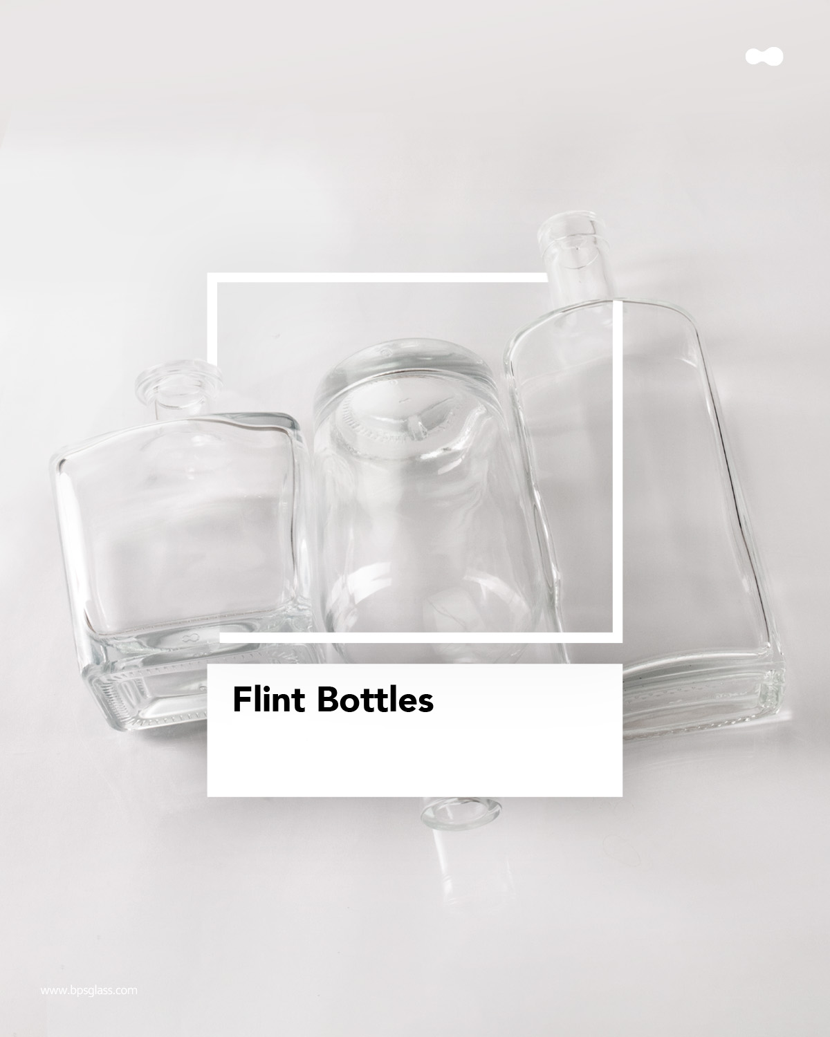 Flint glass bottles for liquors are common and versatile. They allow visibility of the content, which is valuable for visually appealing products.