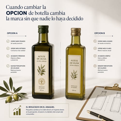 Cuando cambiar el proveedor de botella cambia la marca sin que nadie lo haya decidido