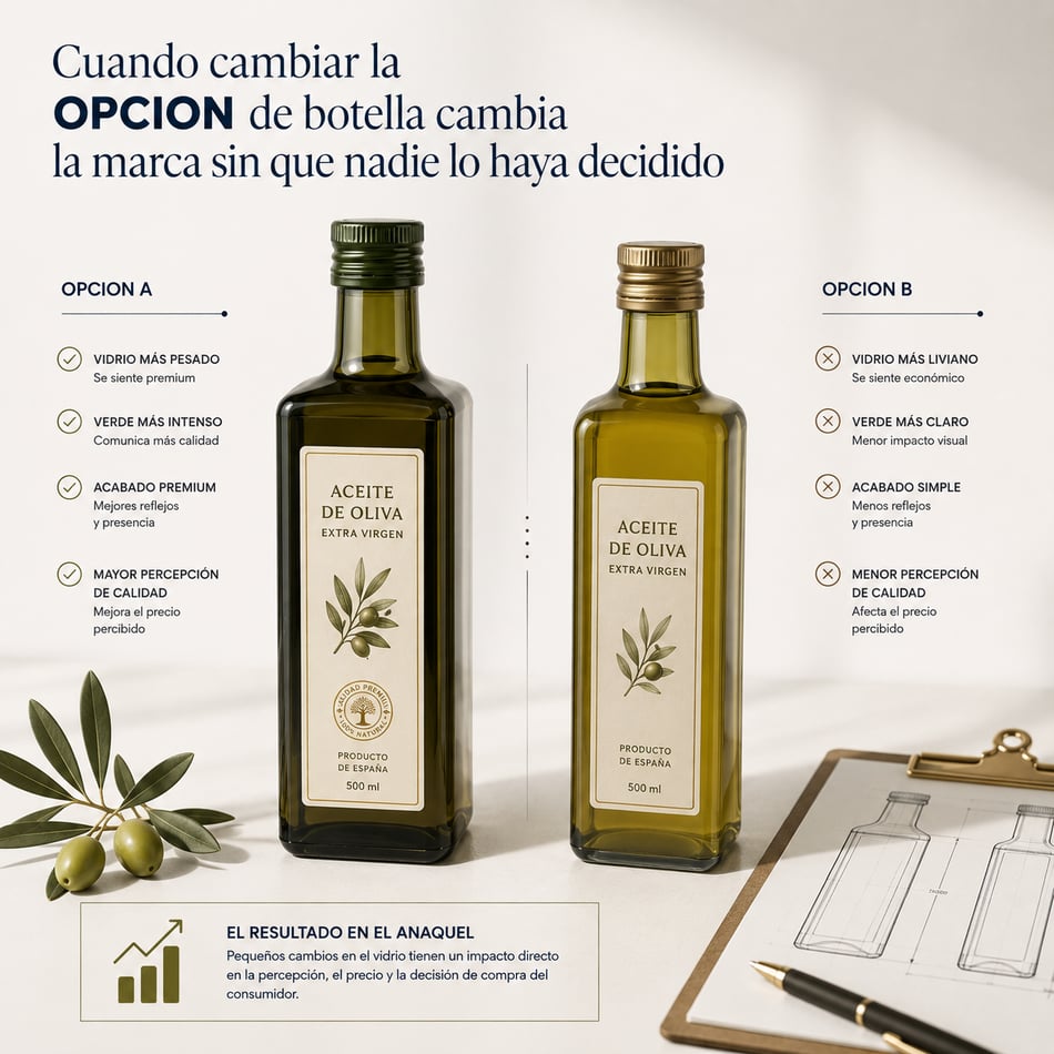 Cuando cambiar el proveedor de botella cambia la marca sin que nadie lo haya decidido