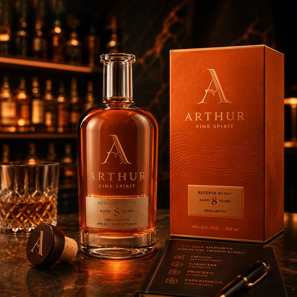 Packaging como señal de intención: lo que tu botella le dice al sommelier o bartender antes de abrir la caja